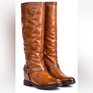Pikolinos Ordino Tall Leather Boots Size 7